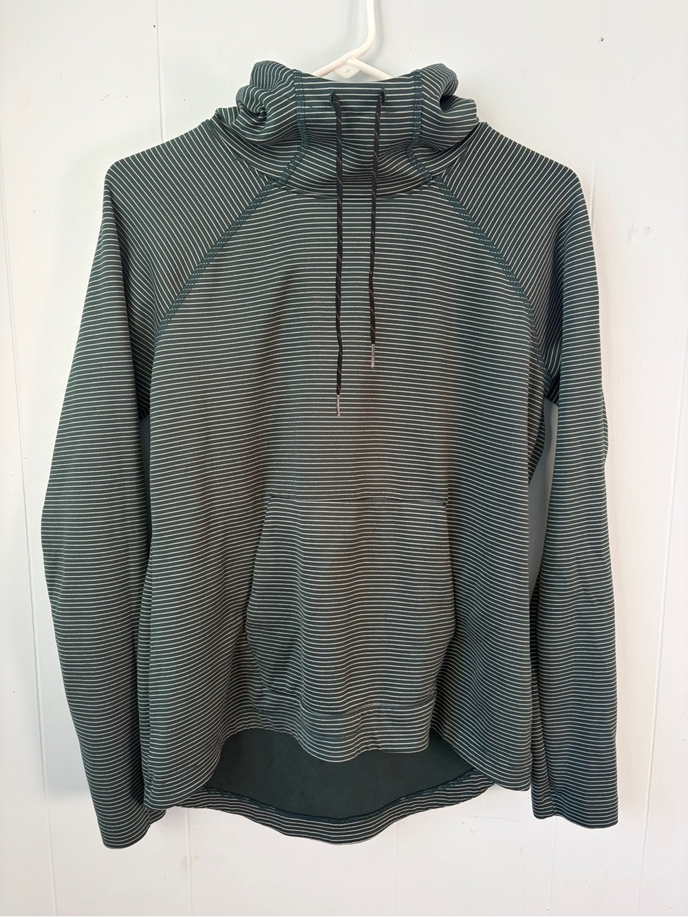 Striped Columbia Funnel Neck M Long-Sleeve SweatShirt - Green